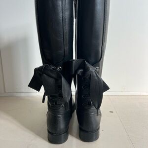 Valentino Black Knee-High Women's Boots. 39.5